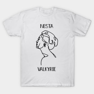 ACOTAR Nesta Archeron Valkyrie T-Shirt